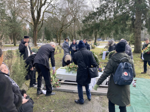 Место её захоронения.